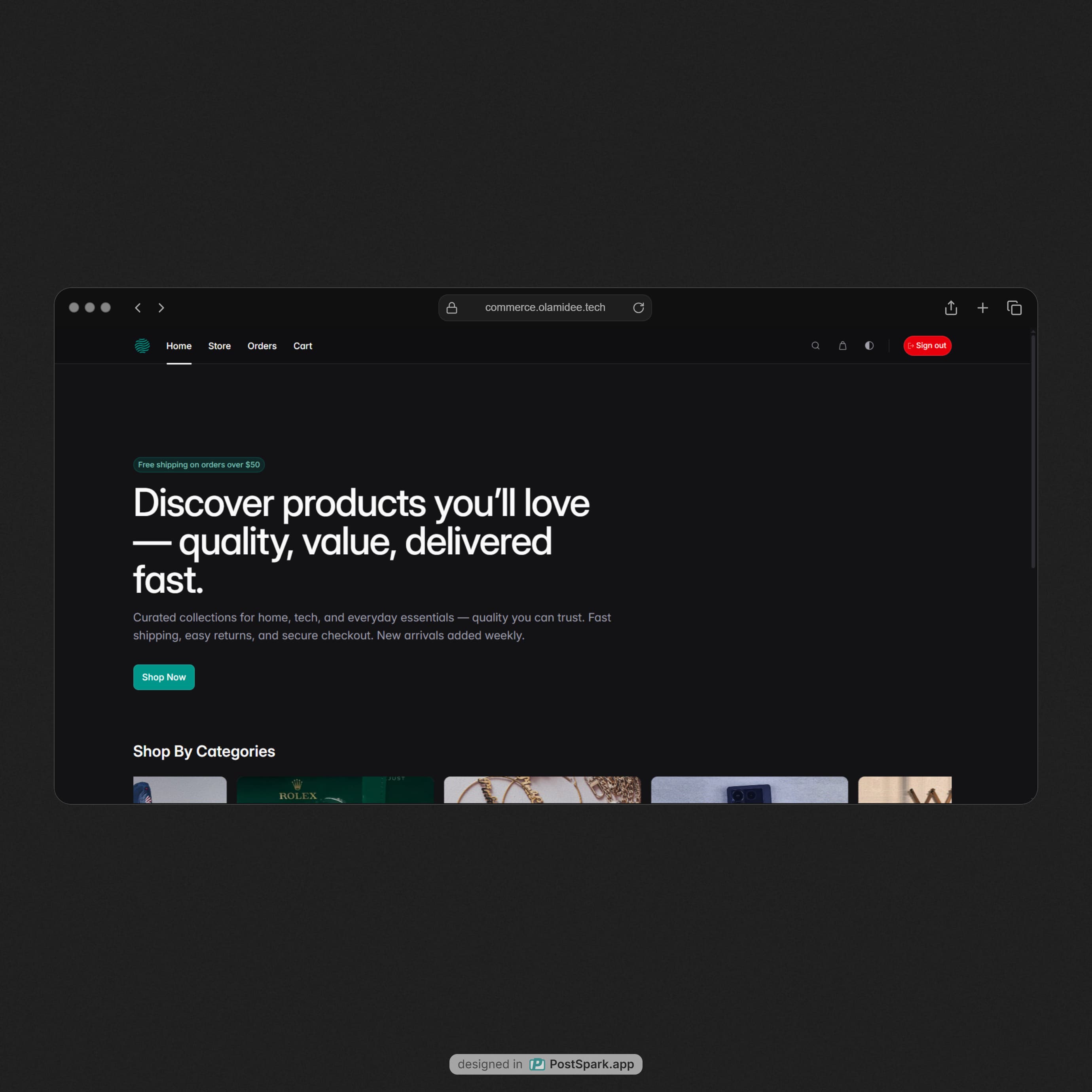 Shop Sphere
