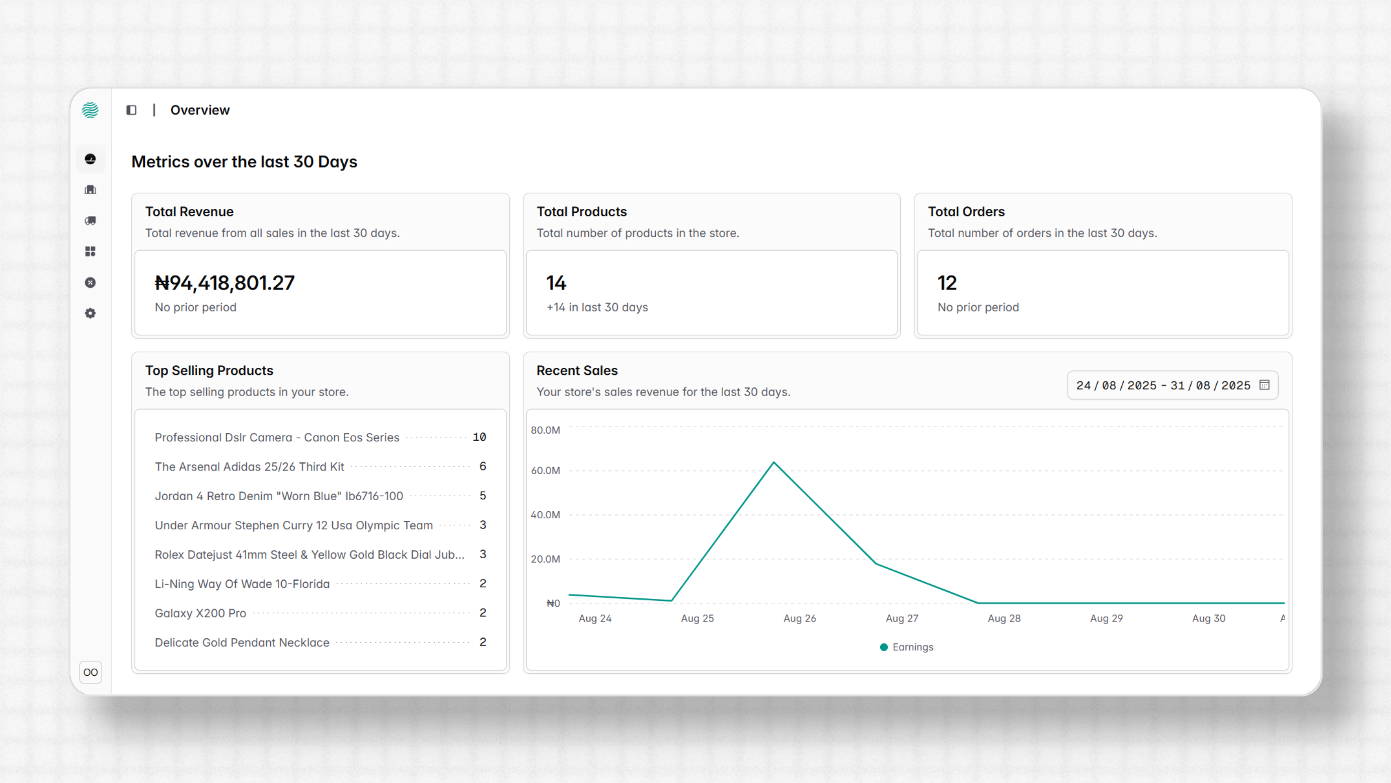 Seller Dashboard